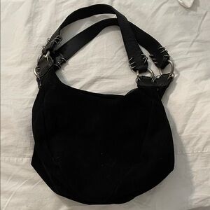 Free People Black Shoulder Bag